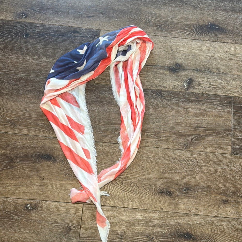 American flag scarf